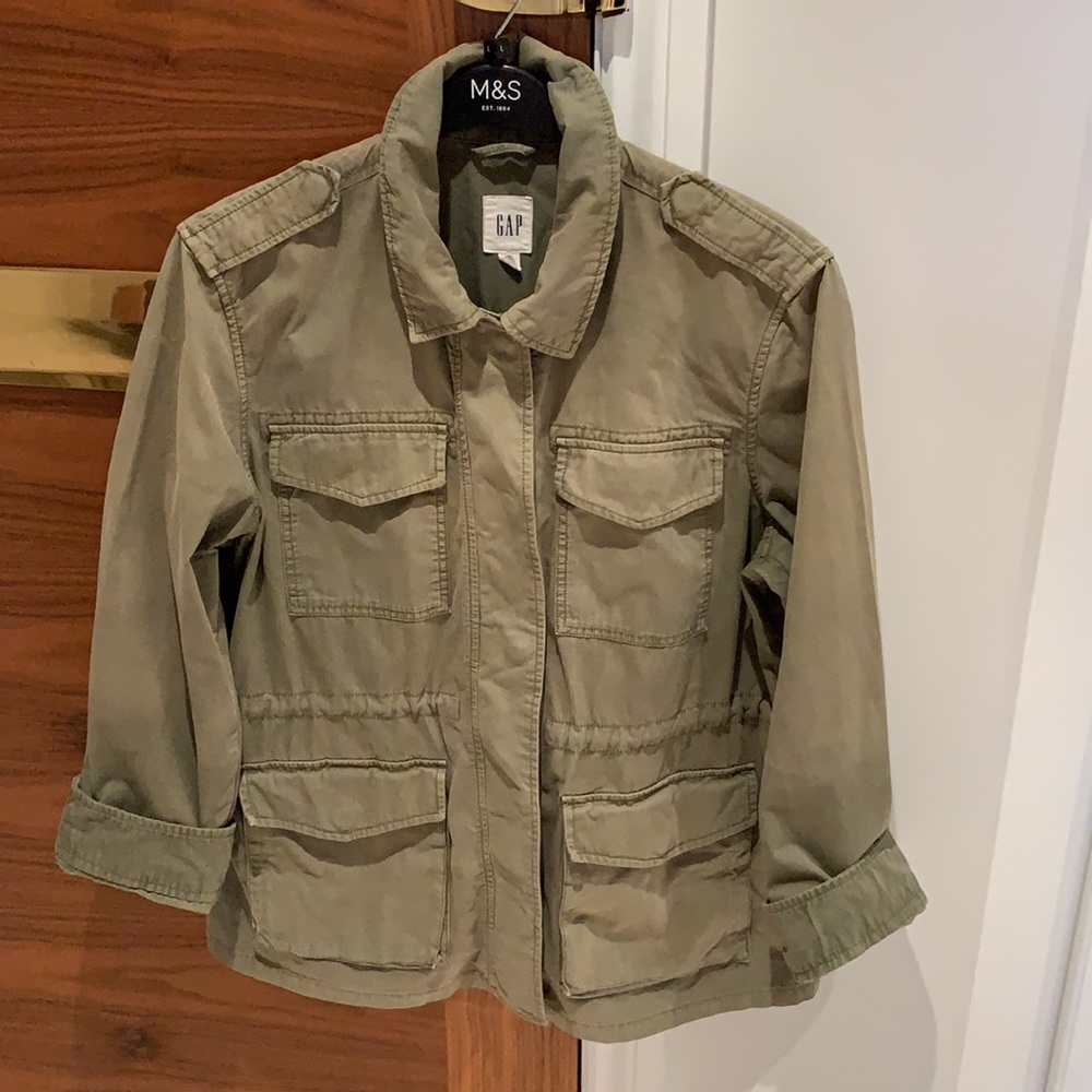 GAP Army Green Utility Jacket